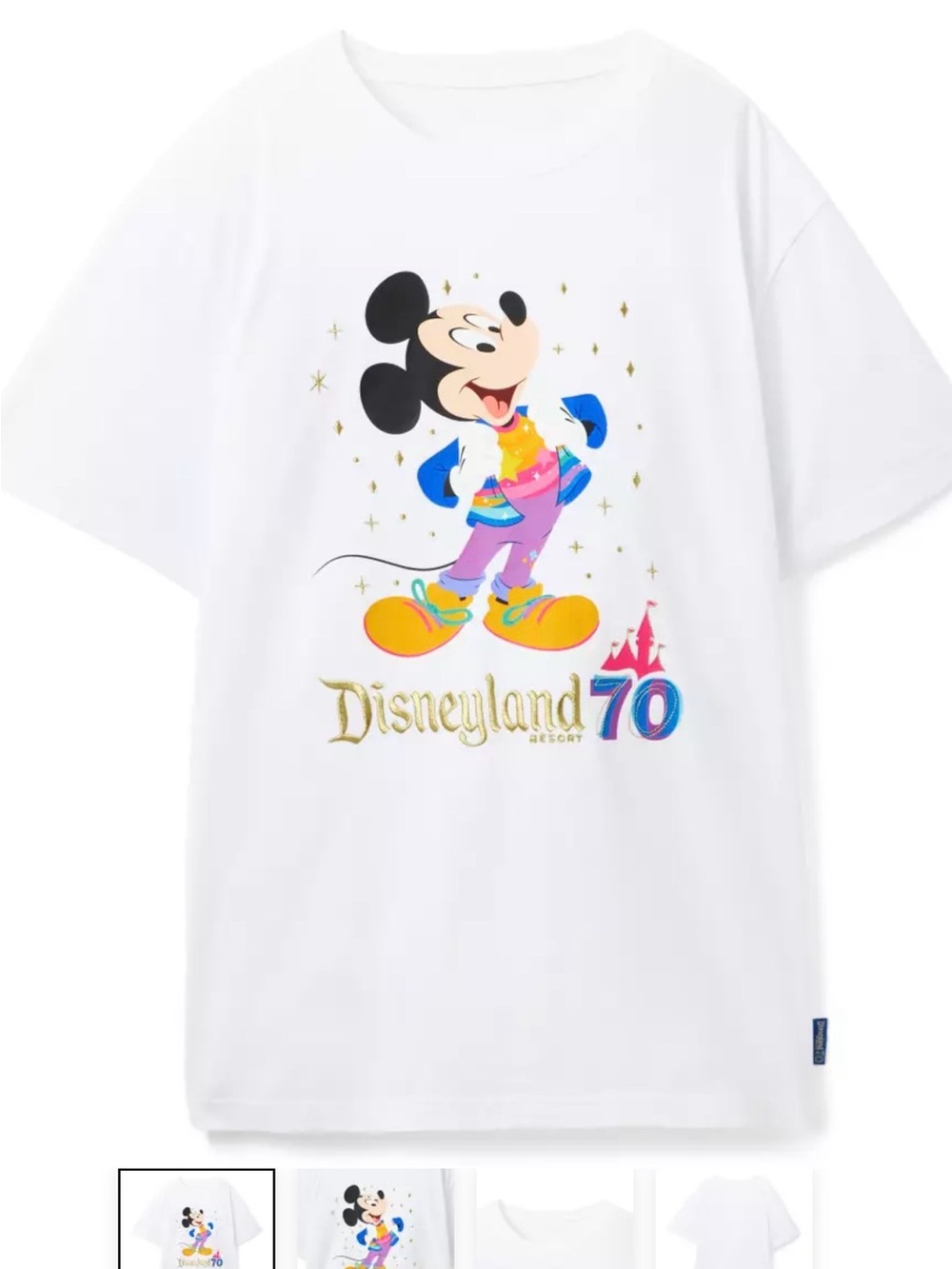 Mickey Mouse T-Shirt for Adults – Disneyland 70th Anniversary xxlarge